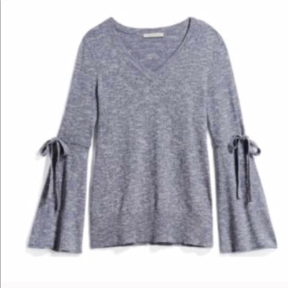 41 Hawthorn Sweaters - Stitch Fix 41 Hawthorn Bell Sleeve Sweater Blue